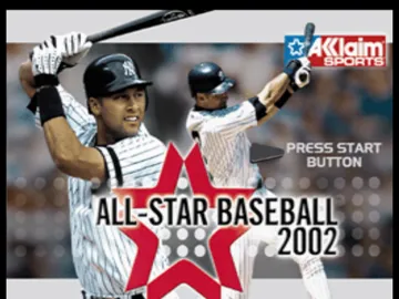All-Star Baseball 2002 screen shot title